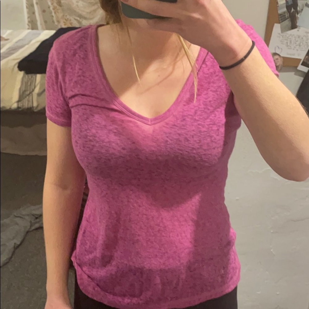Short sleeve v neck